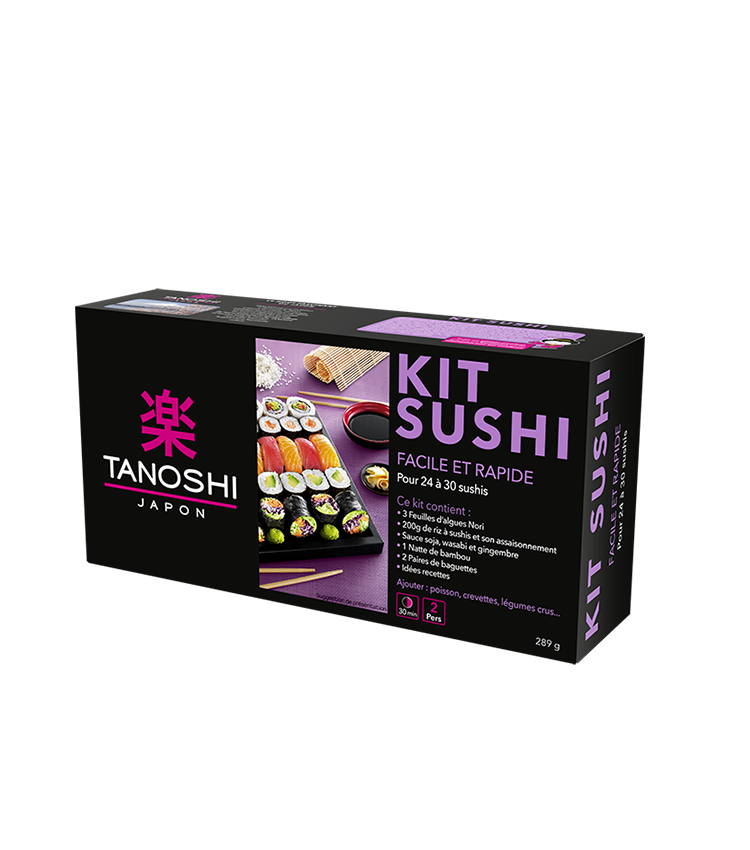 Tanoshi Sushi concept Sushi Kit 289ml (Best Before 19.01.2025) Scott