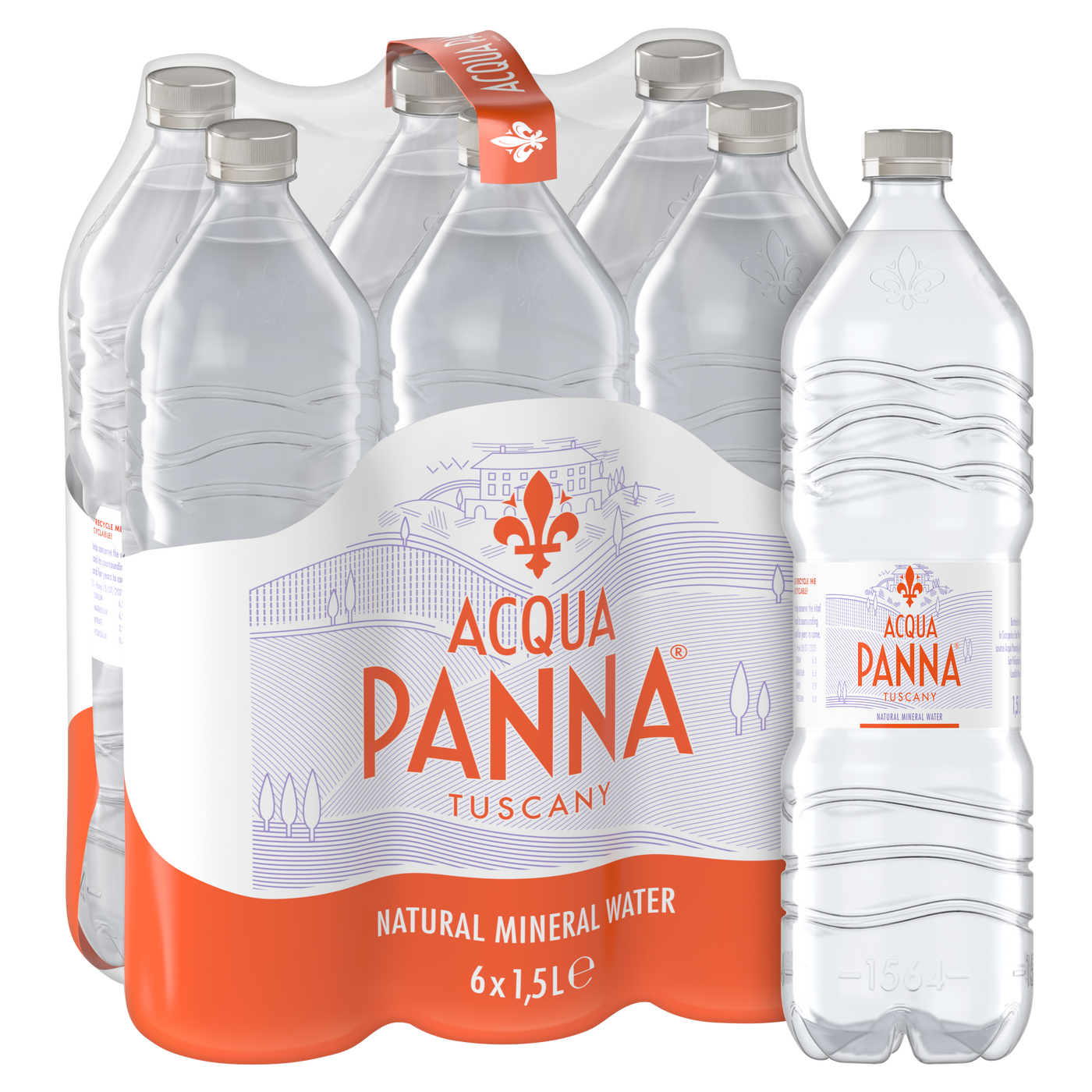 Acqua Panna 1500ml PET