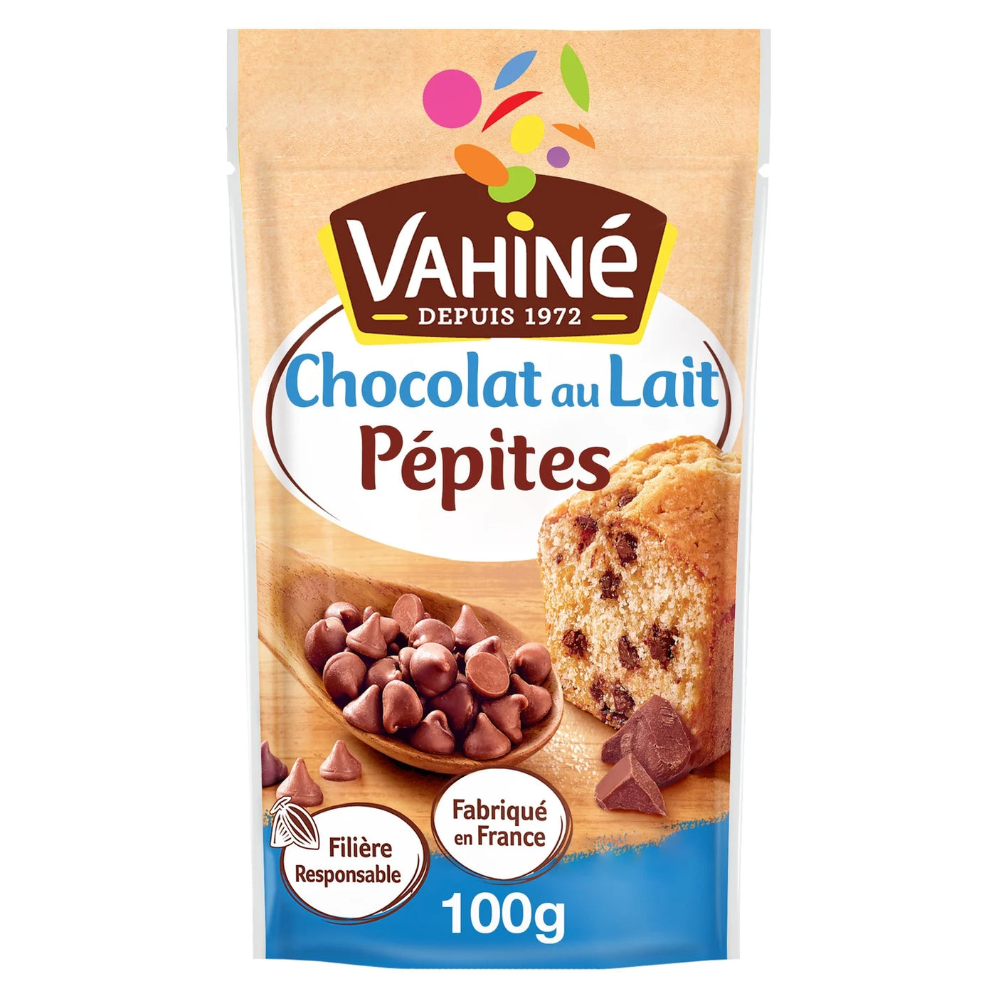 Vahine Pepite de Chocolat au Lait 100g