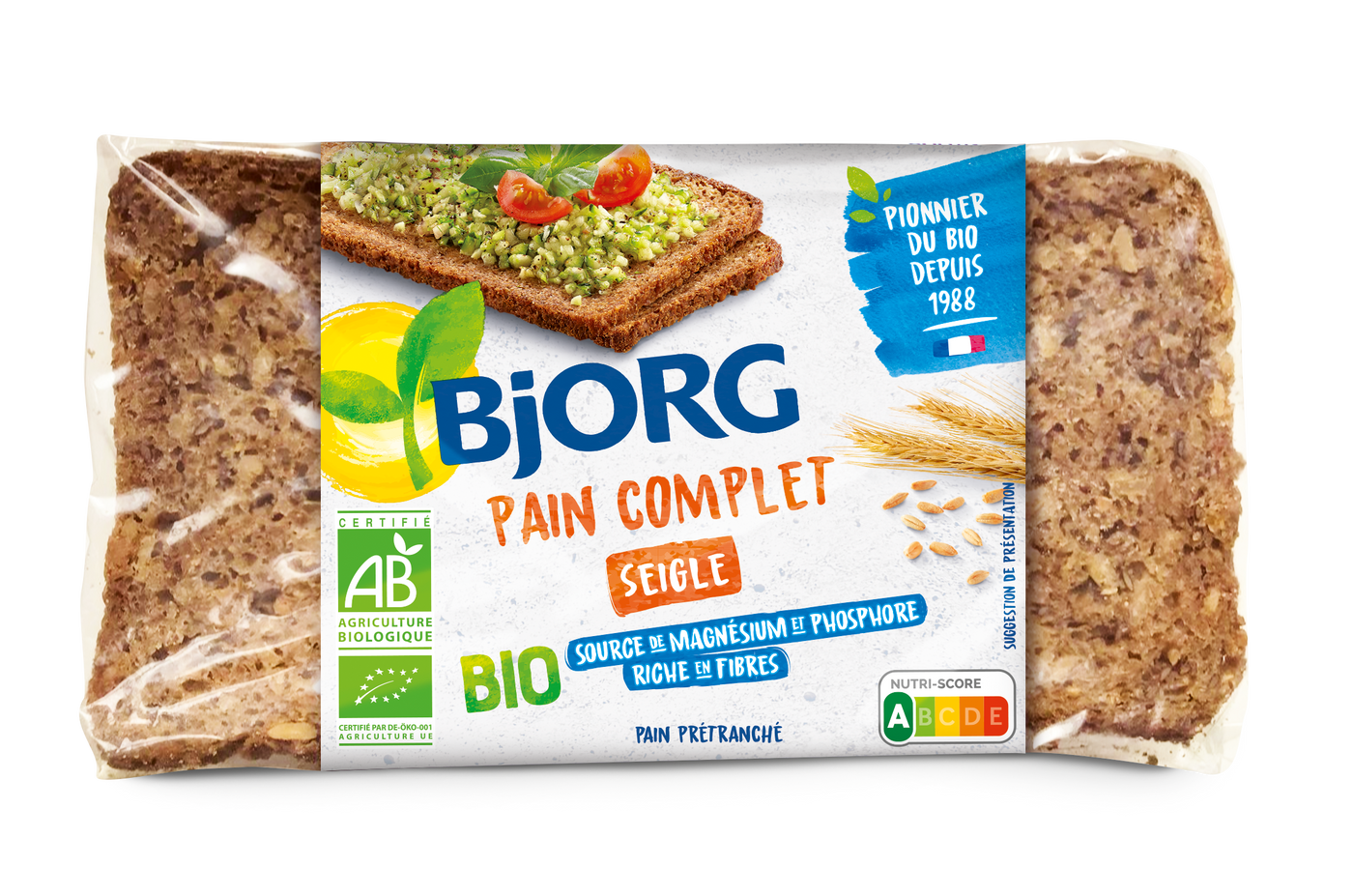 Bjorg Pain Complet Seigle 500g