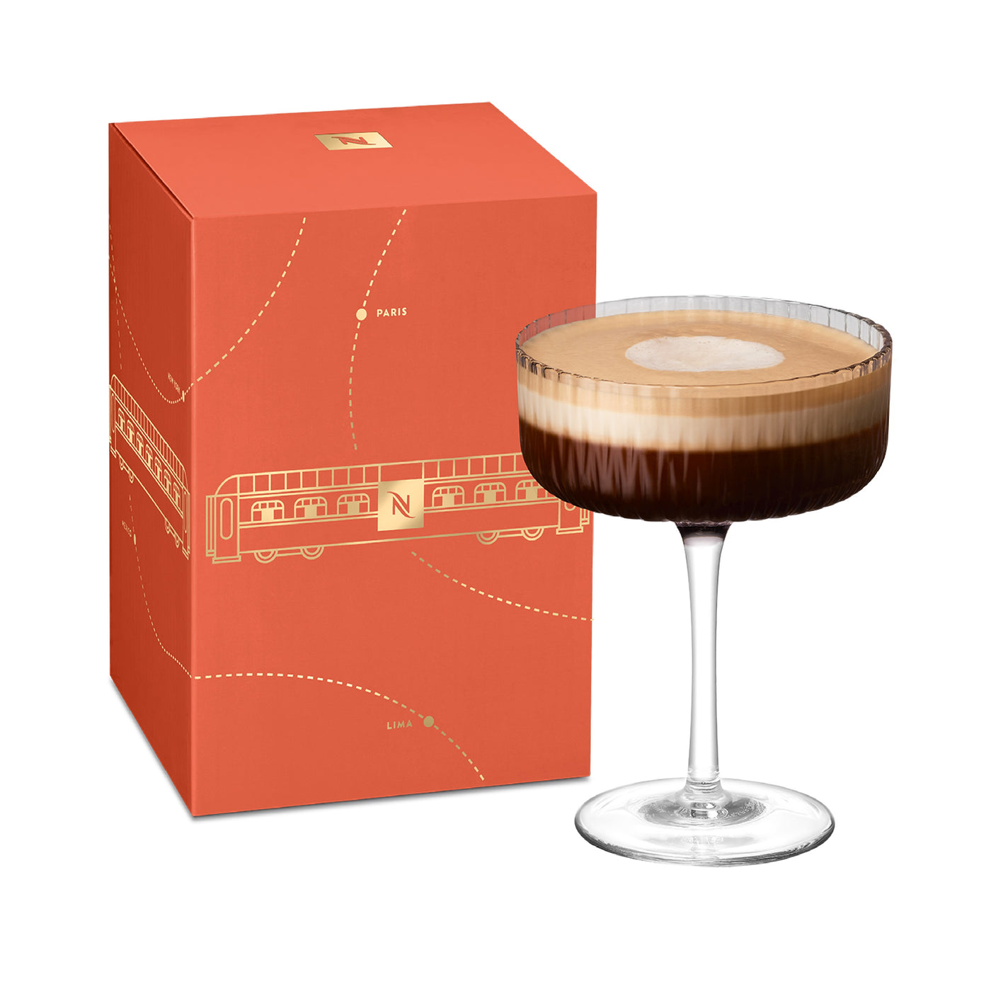 Nespresso Barista Festive Glass