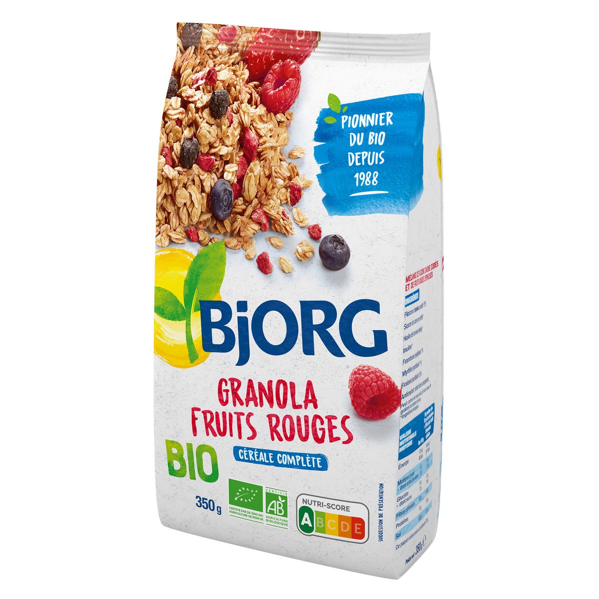 Bjorg Granola Fruits Rouges 350g