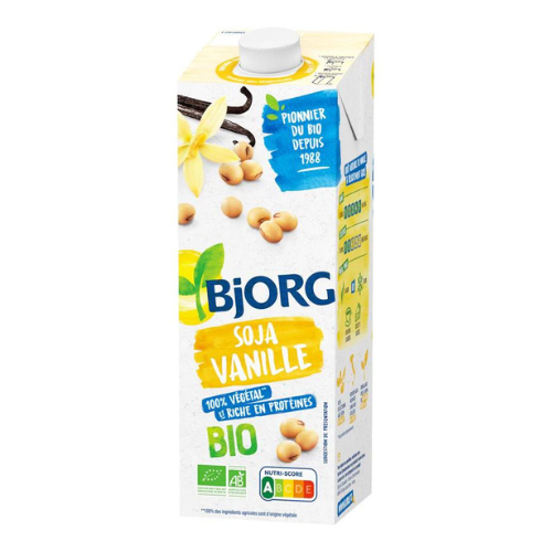 Bjorg Boisson Soja Vanille 1L