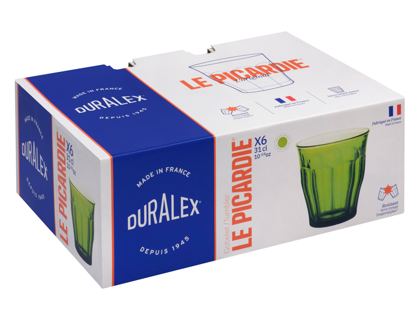 Duralex Picardie Green Tumbler 6X31cl