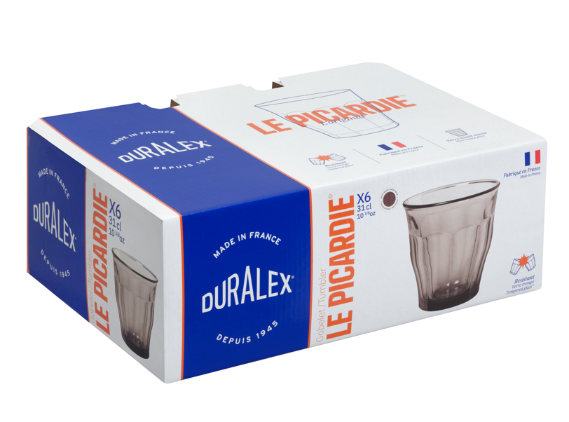 Duralex Picardie Grey Tumbler 6X31cl