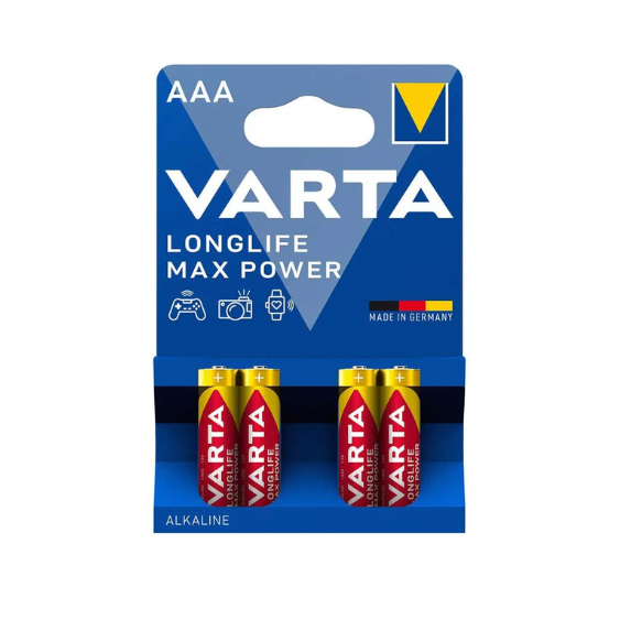 Varta Longlife Max Power 4703 - AAA (4 batteries)