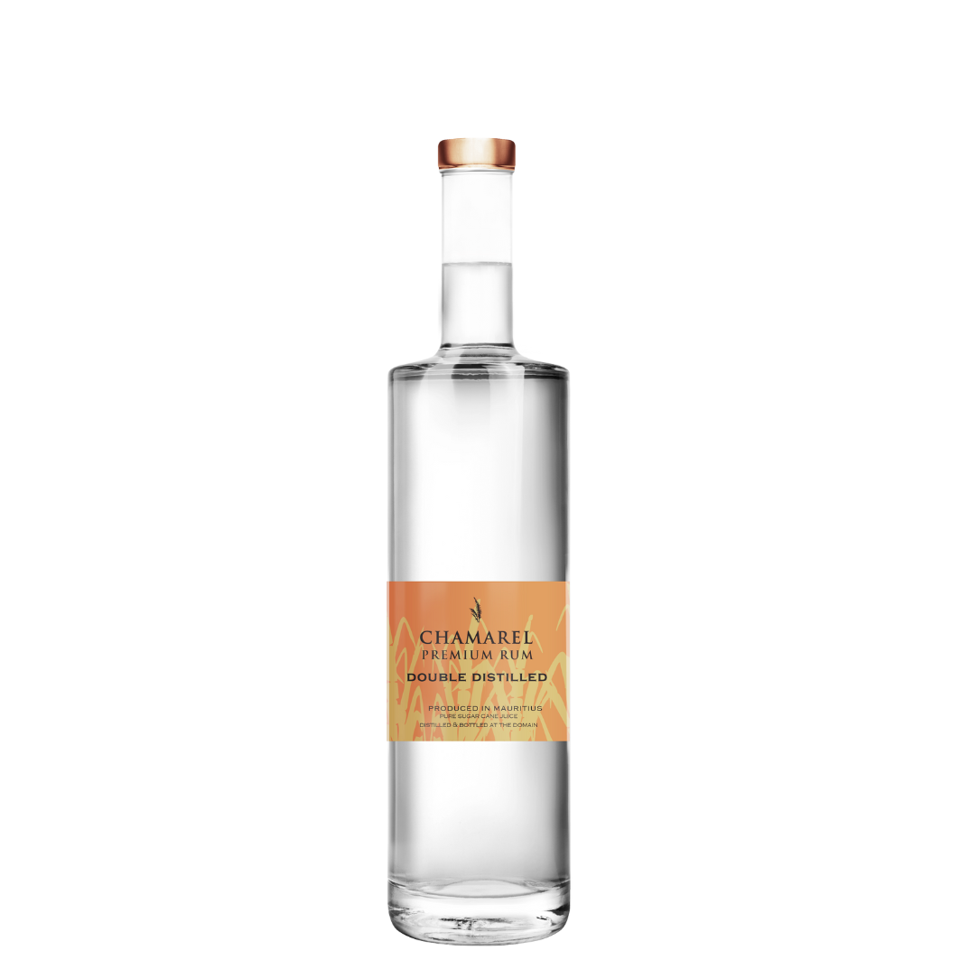 Chamarel Rum Doubled Distilled 50cl