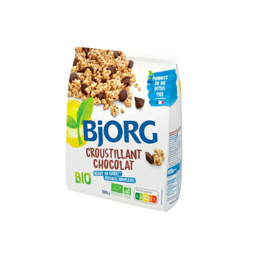 Bjorg Céreales Croustillant Chocolat 500g (Best Before: 19.12.2024)