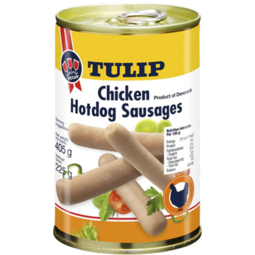 Tulip Chicken Hot Dog 225g