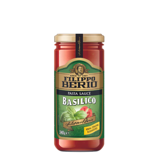 Filippo Berio Basil Pasta Sauce 340g