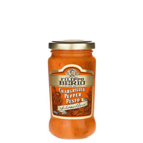 Filippo Berio Chargrilled Pepper Pesto 190g