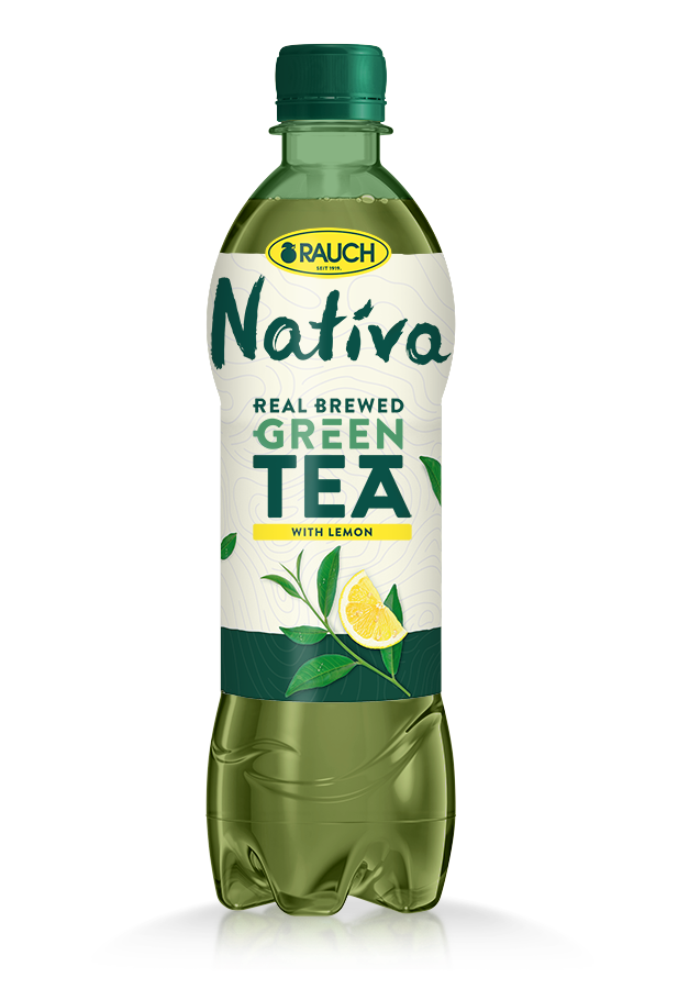 Rauch Green Tea Lemon 500ml